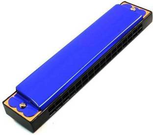 TechBlaze 48 Holes Mouth Organ Harmonica Musical Instrument Mouth Organ for kids/Harmonica for Music Lover, Key of C Major for Beginners, Adults, Kids Gift- Multicolor