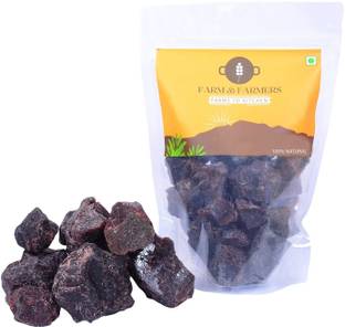 Farm & Farmers Pack of 1 | 900 G | Black Salt Whole/Kala Namak Black Salt