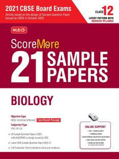 Scoremore 21 Sample Papers Cbse Boards ? Class 12 Biology