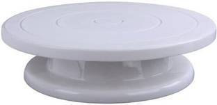 ThaNextStore  Cake Decorating Rotating Cake Turntable Revolving Cake Stand Sugarcraft, 28cm, Cake Tools Decorating 360 Round Easy Rotate - Cake Turning Table-(CTT-213) Plastic Cake Server