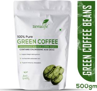 zenulife Green Coffee beans for Weight Loss Coffee Beans
