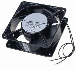 BALRAMA 4" 220V/240V AC Fan 4 Inch Panel Axial Cooling Electrical Motor Industrial Metal 110 mm Exhaus...
