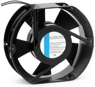 Divinext 6" 220V/240V AC Fan 6 Inch Panel Axial Cooling Fan Oval Electrical Motor Industrial Exhaust F...