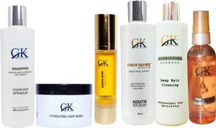 GK Wellness Keratin Treatment - Smoothning Therapy Full Kit