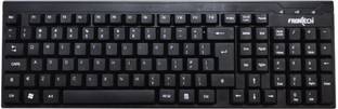 Frontech KB-0002 Wired USB Standard Desktop Keyboard Compatible with Desktop, Laptop, Mac