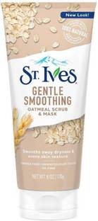 ST.IVES GENTLE SMOOTHING OATMEAL SCRUB & MASK 170GM Scrub