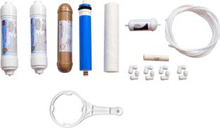 R.K. AQUA FRESH INDIA Inline Set For Ro Service With Copper Filter Heavy Duty Solid Filter Cartridge