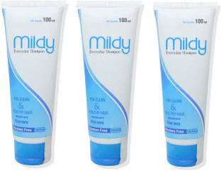 Mildy Everyday Shampoo For Clean & Helthy Hair (Pack Of 3)