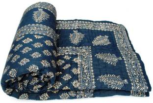 V.R.ENTERPRISES Floral Single Quilt for  Heavy Winter