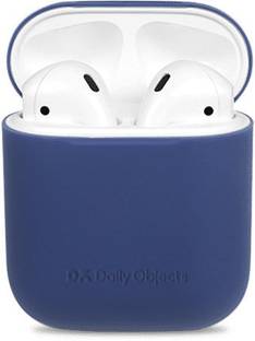 DailyObjects Silicone Press Stud Headphone Case For Apple Airpods 1st Generation, Apple Airpods 2nd Generation