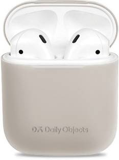 DailyObjects Silicone Press Stud Headphone Case For Apple Airpods 1st Generation, Apple Airpods 2nd Generation