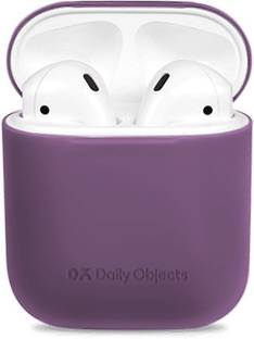 DailyObjects Silicone Press Stud Headphone Case For Apple Airpods 1st Generation, Apple Airpods 2nd Generation