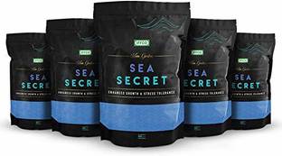 IFFCO Urban Gardens Sea Secret 2.50 Kg (500gm X Pack of 5) – Seaweed Extract Granules – Organic Plant Growth Promoter & Bio-Stimulant Manure