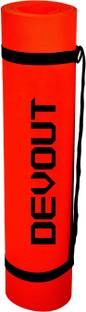 Devout Red With Strap Red, Black 3 mm Yoga Mat