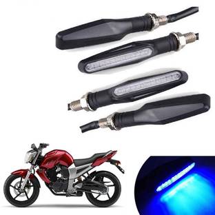 Naturalcreations Rear, Front, Side LED Indicator Light for Yamaha FZ, Universal For Bike