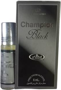AL- REHAB Champion Black Floral Attar