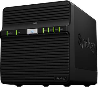 Synology DS420j 0 TB External Hard Disk Drive (HDD)