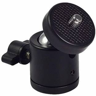 GINNI 1/4" Screw Tripod Ball Head Bracket Holder Mount Ballhead for DSLR Camera Tripod Ball Head