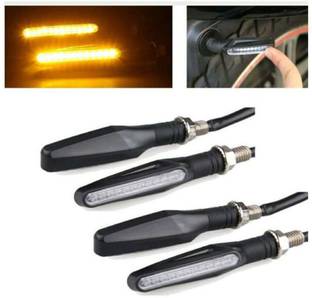 Sigmatech Front, Rear LED Indicator Light for Universal For Bike Universal For Bike