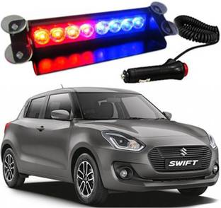 BRPEARl 8 LED Police Car Flashing Lights for - Interior Light Car LED (12 V, 35 W)