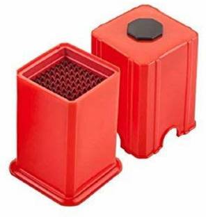 S Satisfyshop Plastic Potato Chipser With Stainless Steel Blade French Fries Chips Maker Machine Snacks Finger, Potato Finger Chips Cutter Potato Slicer Manual Chopper And Slicer Potato Slicer