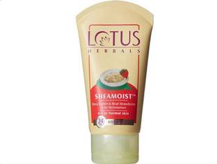 LOTUS HERBALS Sheamoist Shea Butter & Real Strawberry 24hr Moisturizer