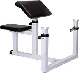 saipro Biceps Workout Strength Separation Professional Pad Station Multipurpose Fitness Bench