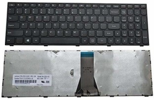 15.6-inch Laptop Saco Chiclet Keyboard Skin for Lenovo G50-45 Notebook 80E30142IN Black with Clear