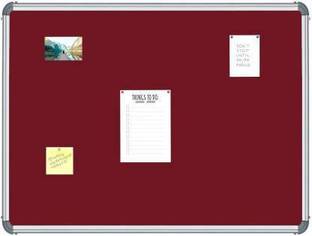 JS MART 2x 1.5 feet Notice Pin-up Board/Pin-up /Board/Soft Board/Bulletin Board/Pin-up Display Board for Home, Office and School, - Pack of 1 Notice Board with Pins (packet) JSNB-5028 Notice Board