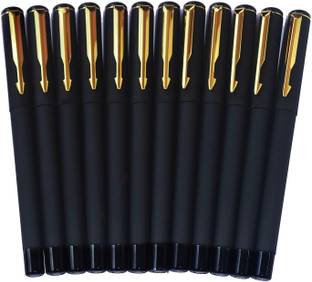 Definite Luoshi 1.0mm Blue Gel Pens for smooth writing and Premium looking Matte Body Gel Pen