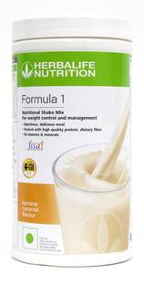 HERBALIFE Formula 1 Nutritional Shake - Banana Caramel Flavor For Weight Loss Plant-Based Protein