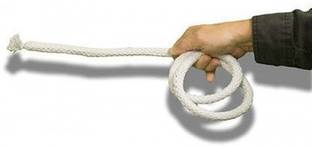 A SARKAR MAGIC WORLD MAGIC STIFF ROPE / ROPE TO STICK / STANDING ROPE 1 Magic Tricks