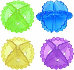 Coozico Washing Machine Ball Laundry Dryer Ball Durable (pack of 4) Detergent Bar
