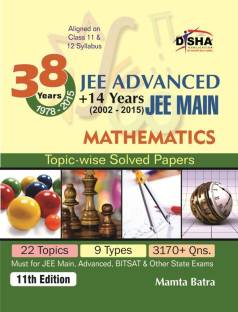 38 Years Iit-Jee Advanced + 14 Yrs Jee Main Topic-Wise Solved Paper Mathematics