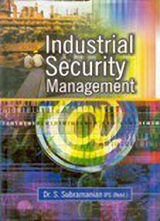 Industrial Security Management 01 Edition