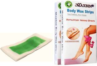 MAXBIN Body Hair Removal for Women and Men WAX STRIP Strips