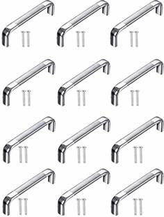 Sun Shield Stainless Steel Cabinet | Drawer | Wardrobe Handle with screw 8 Inch 12 Pcs Steel Door Handle