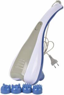 SPINFLUE SP 106 Powerful Electric Double Head Hammerpro Body Massager for Pain Relief/Acupressure Dual Hand Dolphin Double Point Body Massager Massager