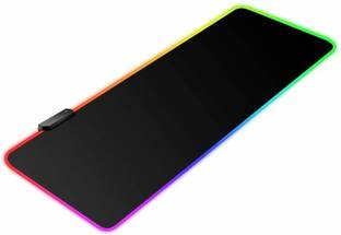 ROYAL SCOT GREY RGB Mousepad MPR01 Hikaru, 12 RGB Spectrum Modes, 800X300X4 MM, Extended Mousepad, Keyboard MAT Non Slip Base Dual Sided Mousepad