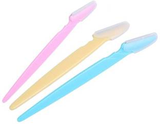 GFSU Eyebrow Razor Kit, Face & Eyebrow Hair Shaper Razor Knife Shaver Trimmer Shaving Grooming Remover Kit for Fashion Women Ladies, Women