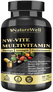 Naturewell Premium Multivitamin, Multiminerals, antioxidants for daily health, Nutrition (Nw)