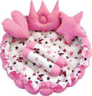 LOREM Cotton Baby Bed Sized Bedding Set