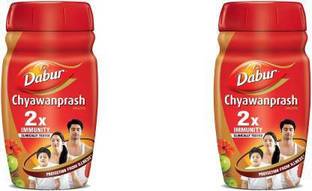 Dabur Chyawanprash Awaleha 2X Immunity Clinically tested (Pack of 2) (1 kg, Pack of 2)