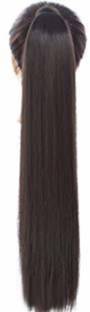 SAMYAK Stylish Ribbon Ponytail long Straight Women and Girls Hair Extension