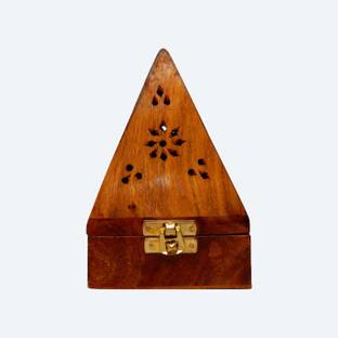 SHRI ANAND Wooden Incense Holder