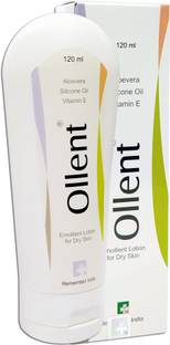 Ollent Moisturizing Lotion I Nourishes, Hydrates & Moisturizes Dry Skin I Aloe Vera, Silicon Oil, Vitamin E I 120 ml (Pack of 2)