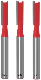 ALPHABET 6.35 MM SHANK TS-10 ( CUT SIZE 6 X 20 MM) STRAIGHT ROUTER BIT Rotary Bit Set