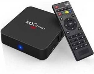 MXQ PRO Android 10.0 TV Box 2020 Updated Version 2GB RAM/16GB ROM Allwinner H3 64 Bit Quad Core Wi-Fi UHD 4K 1080P Support Netflix, Amazon Prime, JIO TV, Hotstar, Thop TV, Miracast and Bluetooth Media Streaming Device