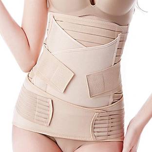 CURVEAR 3 in 1 Postpartum Support Recovery Belly Wrap Waist Pelvis Belt Abdominal Belt