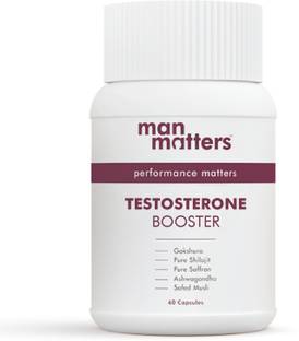 Man Matters Shilajit, Ashwagandha and Gokshura Testosterone Booster